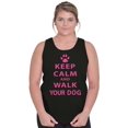 thumbnail image 3 of Keep Calm Walk Your Dog Pet Owner Tank Top T Shirts Men Women Brisco Brands M, 3 of 5