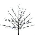 thumbnail image 4 of Northlight LED Lighted Sakura Cherry Blossom Artificial Tree - 4' - Pure White, 4 of 6