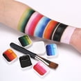 thumbnail image 4 of Face Paint Kit Water Activated Colors Set Professional Split Cakes, 4 of 8