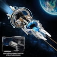thumbnail image 3 of Spaceship Building Set for Adults, Space Building Blocks, Space Station Block Kit, Home or Office Decor, Spaceship Toy, 3 of 6
