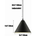 thumbnail image 3 of Modern Simple Metal Pendant Lamp, Minimalism Colorful Pendant Lighting, Rustic Farmhouse Pendant Light, Single Pendant Light Fixture for Kitchen Sink Bar Bedroom Bedside, 3 of 7