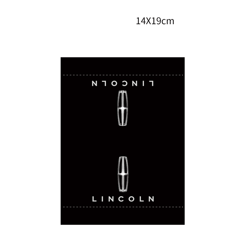 Car exterior wash mark label lego car sticker tailgate sticker body