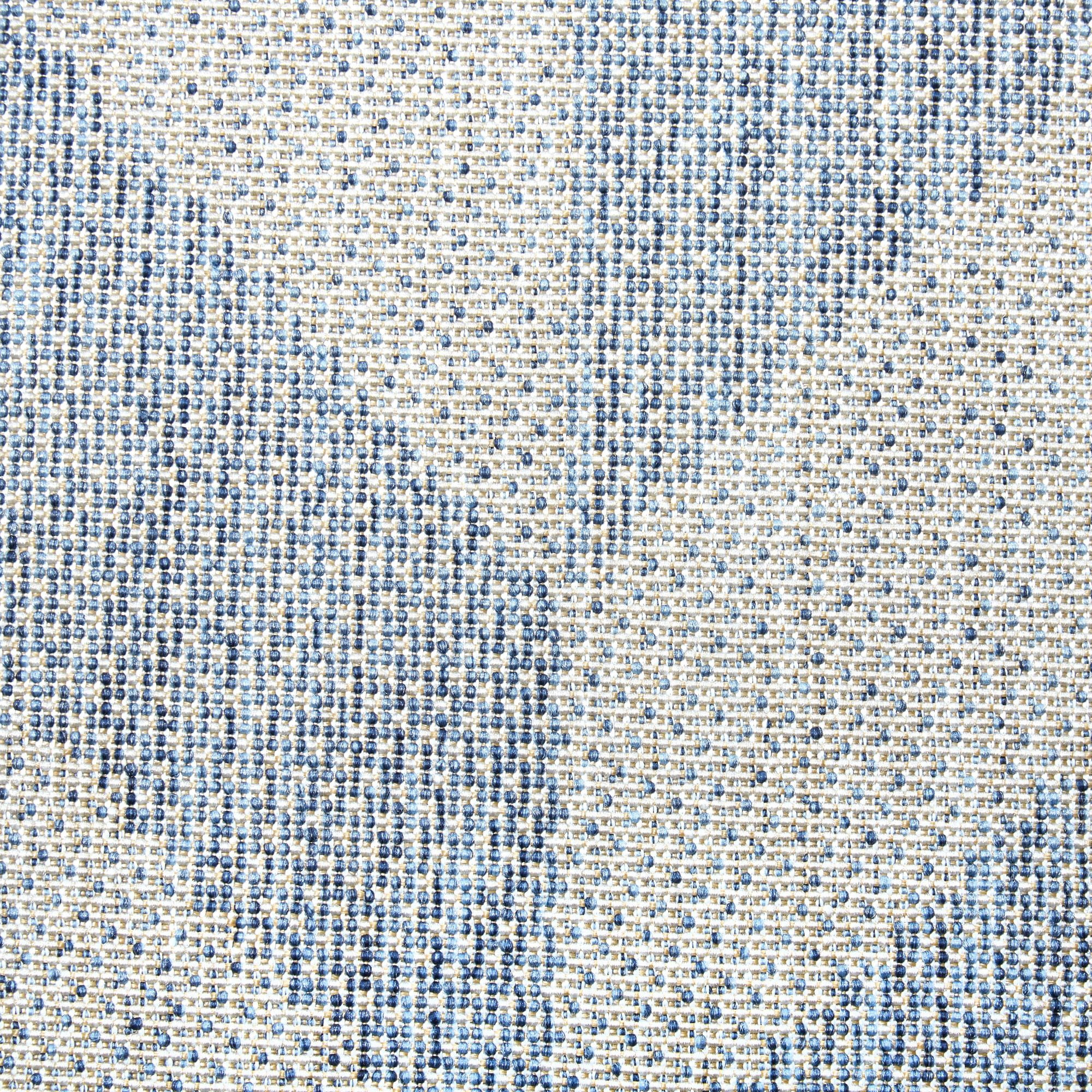Nicole Miller New York Patio Country Danica Transitional Geometric Indoor/Outdoor Area Rug, Blue/Grey, 3'11"x5'2"