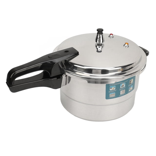 Aluminum Pressure Cooker 6Qt Efficient Multifunctional Design with Safety Valve for Induction Cooker Gas Cooking Stove