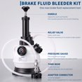 2L Manual Brake Bleeder Kit, 43.5mm Adapter, One-Man Brake Bleeding ...