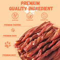 thumbnail image 3 of Pawmate Beef, Chicken & Duck Twist Dog Treats, Triple Meats Natural Treats for All Dogs, 11oz, 3 of 12