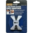 Pull Through Knife Sharpener Keychain 2 Stage Knife Sharpener for