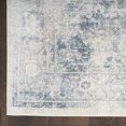 thumbnail image 5 of Nourison Astra Machine Washable 10' x 14' Blue Ivory Vintage Indoor Rug, 5 of 9