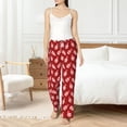 thumbnail image 6 of Lsque Gnomes Holding Hearts Print Women's Pajama Pants, Lounge Pant - Comfortable Home Wear,Elastic Waistband, Stylish Design-Small, 6 of 9