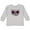 Athletic Heather, variant on Inktastic 4th of July Girl Patriotic Cat Boys or Girls Long Sleeve Toddler T-Shirt