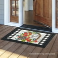 thumbnail image 3 of Briarwood Lane Geranium Wreath Summer Doormat, 3 of 4