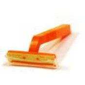 Ddi Disposable Razor, Single-Edge, Orange Handle with