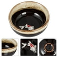 thumbnail image 6 of Raindrops 1pc Ink Dish Versatile Ink Tray Ceramic Ink Plate Calligraphy Brush Tray, 6 of 8