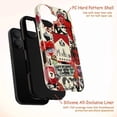 thumbnail image 4 of Emotional Mayhem Phone Case, Grunge Aesthetic Retro Punk Chaos Design, Artistic Edgy Protective Cover for iPhone 16 15 14 13 12 11 Pro Max Plus Mini, 4 of 6