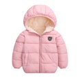 thumbnail image 1 of URMAGIC Toddler Boys Girls Hooded Windproof Snow Winter Padded Puffer Jacket Outwear 2-7T, 1 of 13