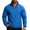 Blue, variant on Mens Bomber Jacket Lightweight Casual Stand Neck Zip Front Jacket Coats Comfort Windproof Waterproof Loose Fit Sport Outerwear for Hiking Trave Vacation