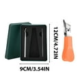 thumbnail image 6 of Under $5 Boovnll Toenail Clippers, 3Pcs Kit Heavy Duty Wide Opening Slanted Toe Nail Clippers for Men Women Fingernail & Toenail Ingrown Nails Home Bedroom, Nail Clippers, 6 of 6