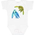 thumbnail image 3 of Inktastic Sea Turtles Swimming Together Boys or Girls Baby Bodysuit, 3 of 5