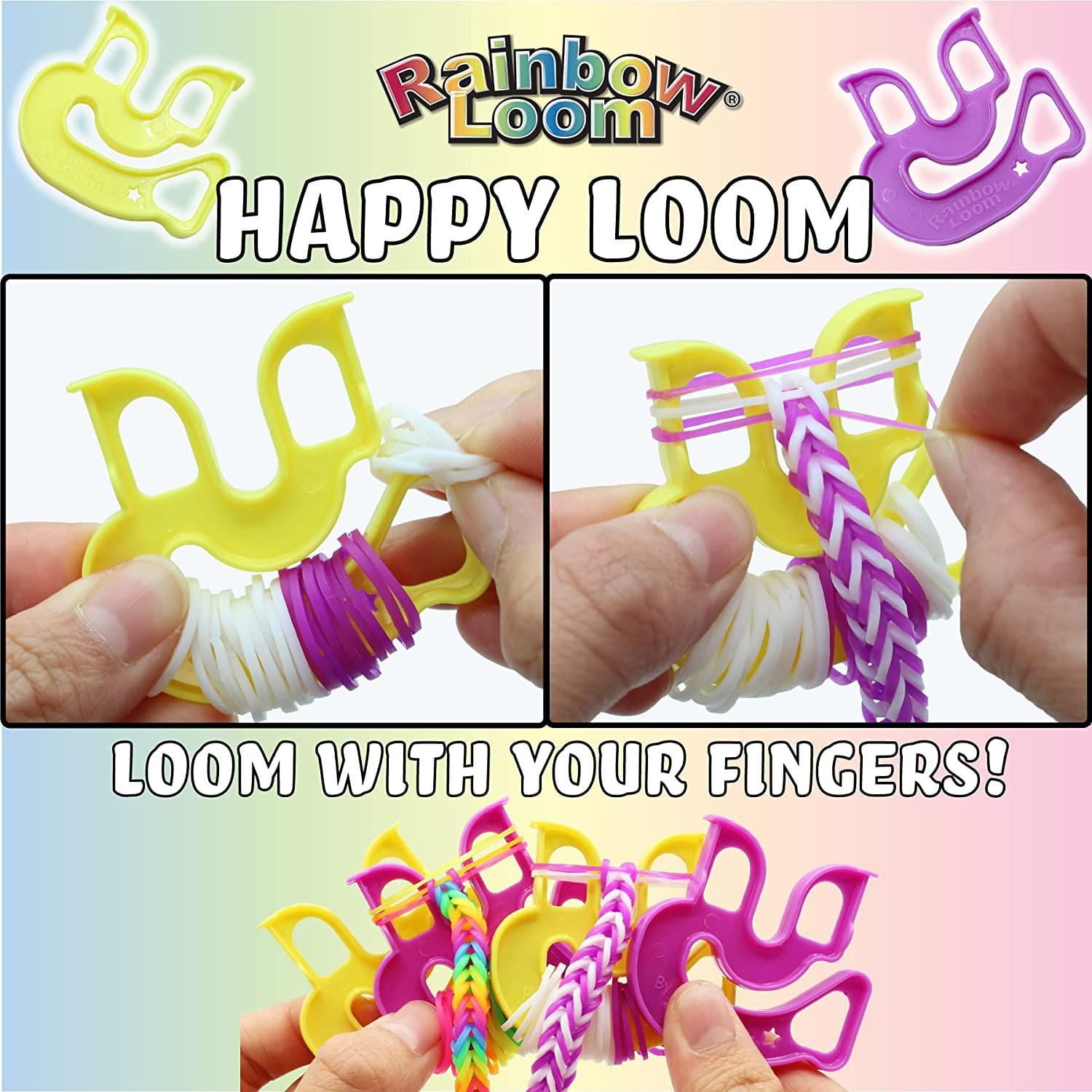 Rainbow Loom Loomies Fairy Figurines 4 pack