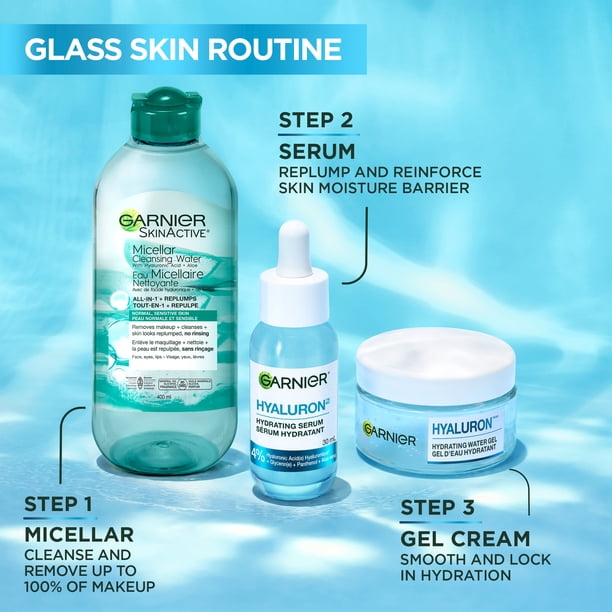 Garnier Hyaluronic Acid Face Serum With Aloe Vera, Replumping and Hydrating  - Walmart.ca
