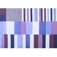 thumbnail image 1 of Ahgly Company Machine Washable Indoor Rectangle Patchwork Blue Transitional Area Rugs, 4' x 6', 1 of 4