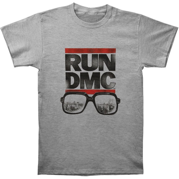 Run DMC Adult Glasses NYC Cotton T-Shirt