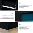 thumbnail image 3 of Garvee 6 Drawer Double Dresser with Power Outlet, Accent Chests of Drawers with LED Light, Modern White Storage Dresser with Charging Station, 3 of 8