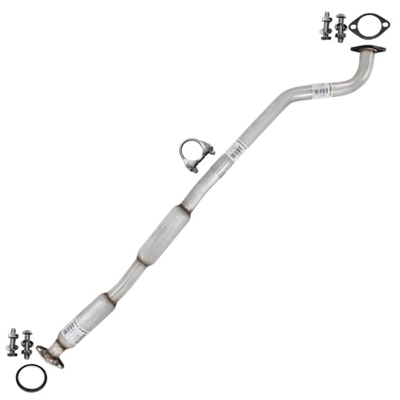 Northeastern Exhaust Resonator Pipe Fits 2003 Subaru Baja 2.5L, 2000-2004 Subaru Legacy 2.5L & 2000-2004 Subaru Outback 2.5L (Dual Catalytic Converter Models) - Direct Fit | Stainless Steel