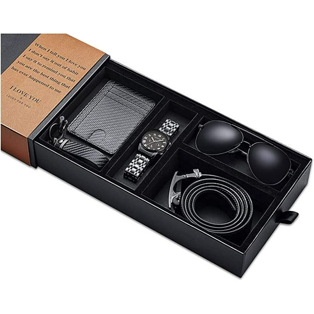 QWZNDZGR Mens Gift Set with Box Birthday Christmas Unique Gifts for Men