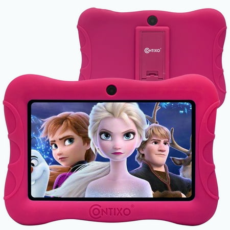 Contixo 7” Kids Learning Tablet V9-3 Android 9.0 2GB RAM 16GB Storage WiFi Camera for Children Infant Toddlers Kids Parental Control w/Kid-Proof Protective Case (Best Word App For Ipad)