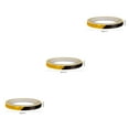 thumbnail image 1 of Transemion 8M Reflective Sticker Rim Luminous Warning Tape Motorbike Bike Frame Wheel Reflector Strip black orange 3Set, 1 of 6