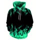 thumbnail image 3 of Sudadera con capucha con estampado 3D de llama creativa 2024, sudaderas geniales para hombre, sudadera con capucha tipo pulóver para primavera y otoño, ropa Harajuku Y2k de gran tamaño, 3 of 5