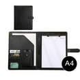 thumbnail image 3 of Sylvtty Multifunctional File Folder A4 Document Clipboard Folder with Calculator Pen Slot Card Holder Portfolio Folder with Documents Clip for Business Office, 3 of 7