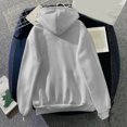 thumbnail image 4 of POTETI Womens Hoodies Clearance Under $10 Casual Long Sleeve Pullover Tops Solid Basic Sweatshirts, 4 of 4