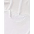 thumbnail image 3 of Women'S Casual Crew Neck T-Shirt, 100% Cotton Knit Fabric, Regular Length, with Geometric "School'S Out For Summer" Print, for All-Season Tee, 3 of 6
