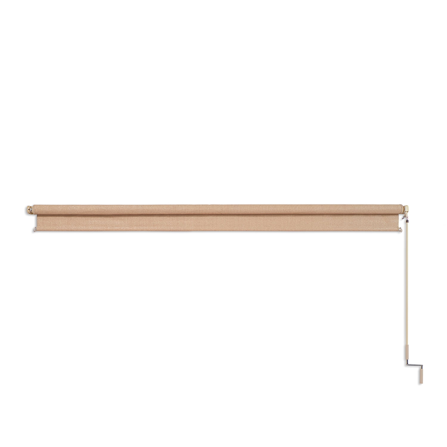 Coolaroo 10' x 6' Outdoor UV Blocking Cordless Solar Roller Shade Blind, Southern Sunset