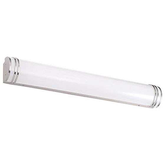 Cloudy Bay Led Bathroom Vanity Light 48 Inch 4000k Cool White 35w Cloudy Bay Led Bathroom Vanity Light 48 Inch 4000k Cool White 35w 2300lm Dimmable Mirror Makeup Wall Lighting Fixture Brushed Nickel Com