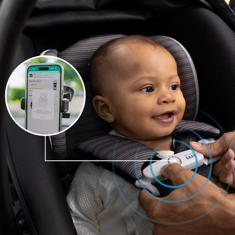 BABY Lesucrepetillantボンネット Evenflo LiteMax NXT™ Infant Car Seat with SensorySoothe (Jasper