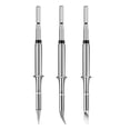 thumbnail image 1 of HILABEE 3 Pieces Soldering Iron Tips Accs Replacement Tips for Crafts Jewelry Repair, 1 of 9