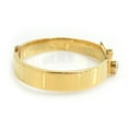 thumbnail image 3 of Pre-Owned FENDI Bangle Bracelet Monster Eye Metal Rhinestone Gold Silver Women's e60165k, 3 of 5