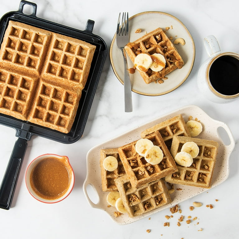 NORDIC WARE BELGIAN WAFFLER ワッフルメーカー Nordic Ware Original Stovetop Belgian Waffler - Walmart.com