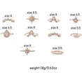thumbnail image 2 of Juego de 10 anillos apilables para nudillos para mujeres adolescentes, Boho Vintag, 2 of 5