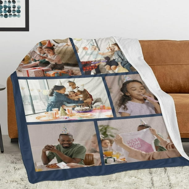 Personalised Blanket Custom Blankets with Photos Personalised Photo Blanket Custom Fleece Blanket for Wife Husband Girlfriend Boyfriend