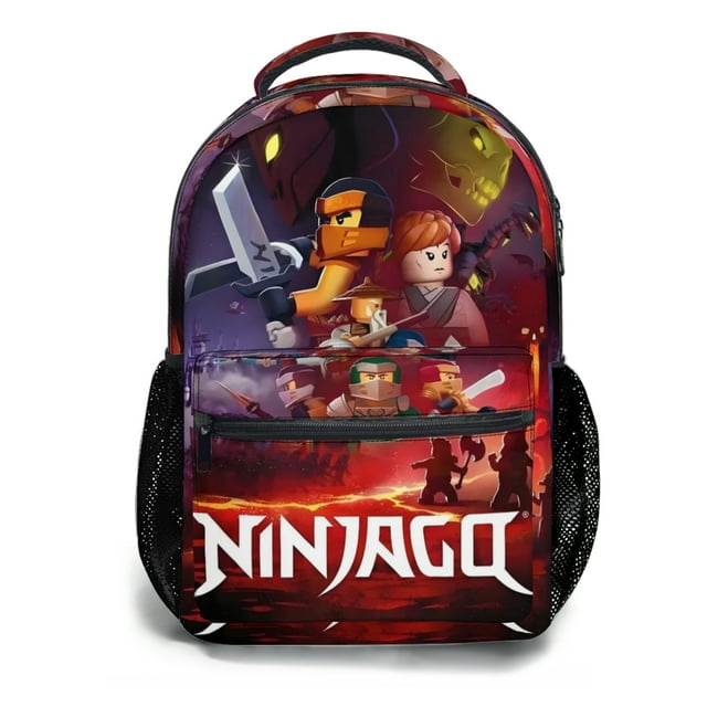 Ninjago TOGETER Backpack Bookbag Laptop Travel Daypack with Multiple Pockets Schoolbag