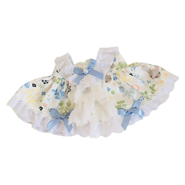 Ropa para Muñecas de 38 Cm perfke Trajes Accesorios para Fotografías de Moda Azul