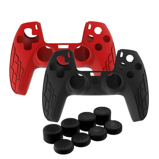 Gamepad Cover Set 3D Patrón Antideslizante Funda De Silicona Suave Gamepad Y Tapa De Botón Advancent EL013903-03