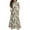 #01Khaki, variant on Drmagiyhm Girls Dresses Size 10-12 Wave Point Princess Long Sleeve Dress Elastic Waist Puffed Sleeves Casual Crew Neck Ruffle Maxi Dress Beige