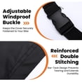 thumbnail image 5 of Transport Bike Cover for Hitch Rack Waterproof Windproof Heavy Duty Bicycle Cover for 1 2 3 Bikes Travel Black, 5 of 6