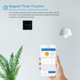 thumbnail image 3 of Cambiar Smart Light Switch Dimmer 3 Way Wall Wifi Lamp LED Light Touch Switch Control de voz Phone APP Switch Light Compatible con Alexa Google Home Eccomum Cambiar, 3 of 7