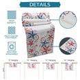 thumbnail image 6 of American Star Table Runner 70 Inches, Blue Red Patriotic Solid Color Classic Bed Runner Dresser Scarves Tabletop for Indoor Outdoor Parties/Ceremony/Banquet, 13" x 70", 6 of 9